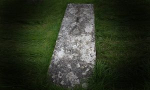 Grave-slab at Killinaboy, Co. Clare.