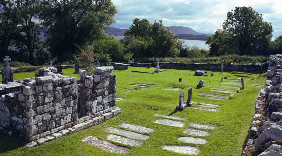 Saints’ Graveyard, Inis Cealtra.