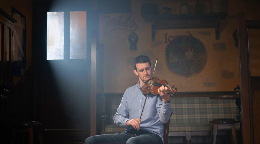 Dónal McCague from Monaghan features in episode four of "Taoscadh ón Tobar".