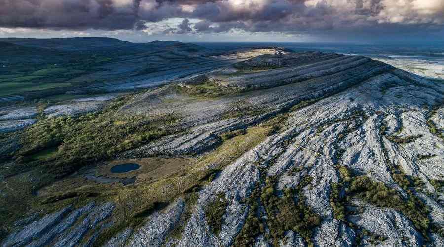 The Burren in County Clare.