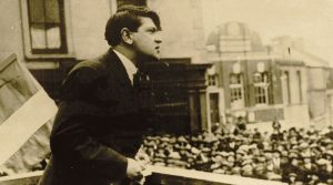 Michael Collins in Skibbereen, West Cork.